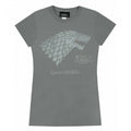 Front - Game Of Thrones Womens/Ladies Stark Winter Is Coming T-Shirt