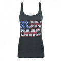 Front - Amplified Womens/Ladies Run DMC USA Diamante Tank Top
