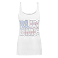 Front - Amplified Womens/Ladies Run DMC USA Diamante Tank Tops