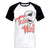 Front - Teen Wolf Official Mens Logo Raglan T-Shirt