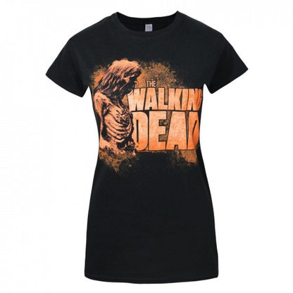 Front - The Walking Dead Womens/Ladies Zombies T-Shirt