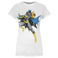 Front - DC Comics Womens/Ladies Batgirl Distressed T-Shirt