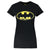 Front - Batman Womens/Ladies Distressed Emblem T-Shirt