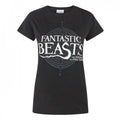 Front - Fantastic Beasts And Where To Find Them Womens/Ladies Logo T-Shirt