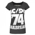 Front - Amplified Womens/Ladies AC/DC Jailbreak 74 T-Shirt