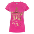 Front - Disney Womens/Ladies Peter Pan Gold Foil T-Shirt