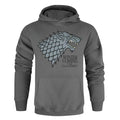 Front - Game Of Thrones Official Adults Unisex Stark Winter Is Coming Hoodie