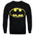 Front - Batman Official Mens Distressed Logo Sweatshirt
