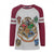 Front - Harry Potter Official Girls Hogwarts Raglan T-Shirt