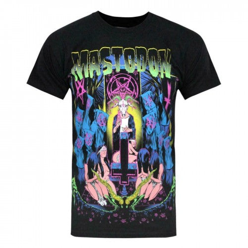 Front - Mastodon Official Mens Unholy Ceremony T-Shirt