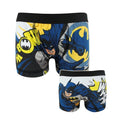 Front - Batman Official Boys Action Design Boxer Shorts