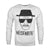 Front - Breaking Bad Official Mens Heisenberg Sketch Sweatshirt