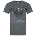 Front - Game Of Thrones Official Mens Three Eyed Raven T-Shirt