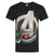 Front - Avengers Age Of Ultron Official Mens Logo T-Shirt