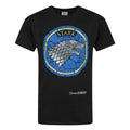 Front - Game Of Thrones Mens Stained Glass Stark T-Shirt