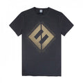 Front - Amplified Mens Foo Fighters Concrete And Gold T-Shirt