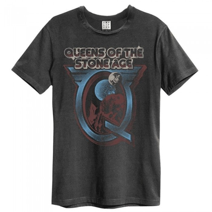 Front - Amplified Mens Queen Of The Stone Age T-Shirt