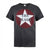 Front - Amplified Mens The Clash Star Logo T-Shirt