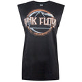 Front - Amplified Womens/Ladies Pink Floyd On The Run Sleeveless T-Shirt