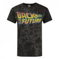 Front - Junk Food Mens Marble Back To The Future T-Shirt