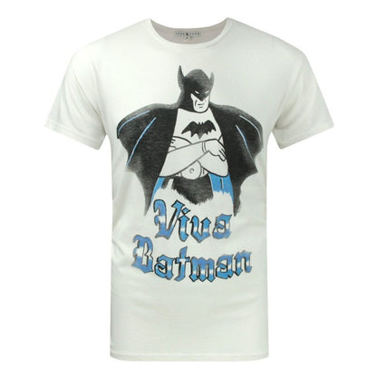 Front - Junk Food Mens Viva Batman T-Shirt