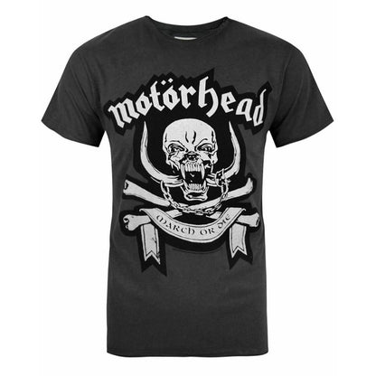 Front - Amplified Mens March Motorhead T-Shirt