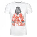 Front - Star Wars Mens Darth Vader Casual T-Shirt