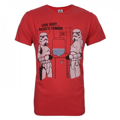 Front - Junk Food Mens Vader´s Coming Star Wars T-Shirt
