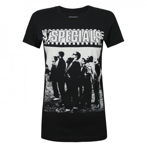Front - Dirty Cotton Scoundrels Womens/Ladies Album The Specials T-Shirt