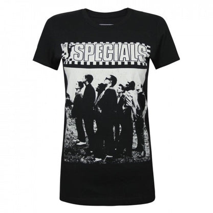 Front - Dirty Cotton Scoundrels Womens/Ladies Album The Specials T-Shirt