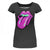 Front - Amplified Womens/Ladies Pixel Lick The Rolling Stones T-Shirt