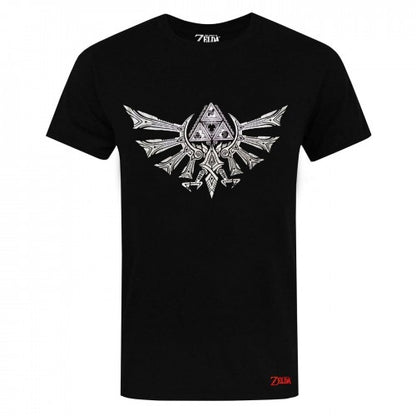 Front - Legend Of Zelda Mens Logo Short-Sleeved T-Shirt