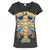 Front - Amplified Womens/Ladies Skull Cross Guns N Roses T-Shirt