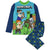 Front - Minecraft Boys Steve And Creeper Long-Sleeved Pyjama Set