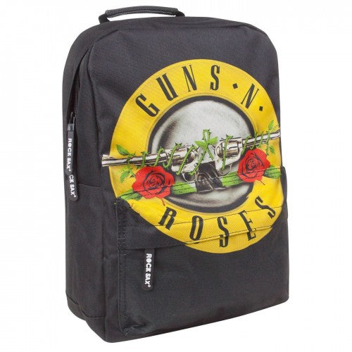 Front - Rock Sax Classic Logo Guns N Roses Backpack