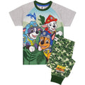 Front - Paw Patrol Boys Roar-Some Rescue Dinosaur Pyjama Set