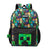 Front - Minecraft Childrens/Kids All-Over Print Backpack