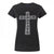 Front - Black Sabbath Womens/Ladies Cross Logo Diamante T-Shirt
