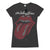Front - Amplified Womens/Ladies Tongue The Rolling Stones Diamante Logo T-Shirt