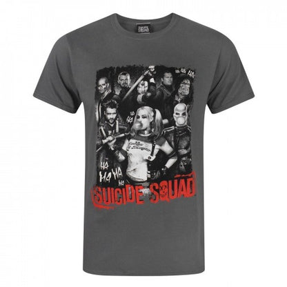 Front - Suicide Squad Unisex Adult Ha Ha T-Shirt