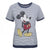 Front - Junk Food Womens/Ladies Mickey Mouse Short-Sleeved Jumper
