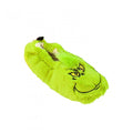 Front - The Grinch Childrens/Kids Embroidered Face Fluffy Slippers