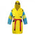 Front - Wolverine Mens Hooded Dressing Gown