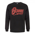 Front - Amplified Mens David Bowie Logo Sweatshirt