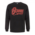 Front - Amplified Mens David Bowie Logo Sweatshirt