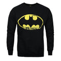 Front - Batman Mens Distressed Logo Sweatshirt