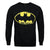 Front - Batman Mens Distressed Logo Sweatshirt