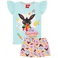 Front - Bing Bunny Girls My Favouritist Things Short Pyjama Set