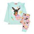 Front - Bing Bunny Girls Characters Long-Sleeved Pyjama Set