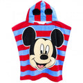 Front - Disney Childrens/Kids 3D Ears Mickey Mouse Hooded Towel